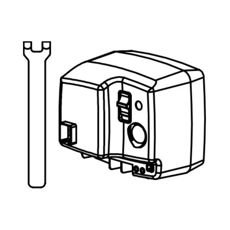 Bradford White 415-45613-01 Natural Gas Valve 120V 4.0&rdquo; W.C. Illustration