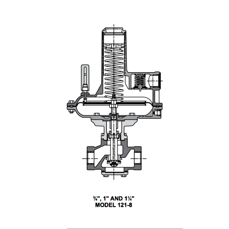 Sensus Model 121 Regulator Internal Parts