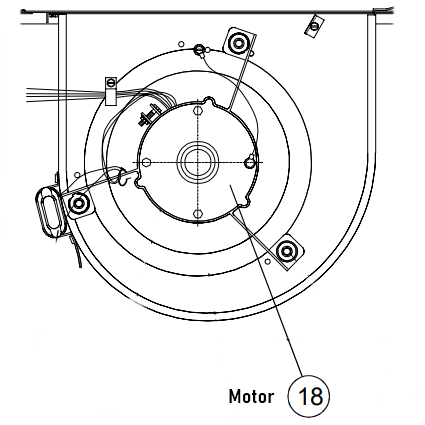 York S1-02442184000 Blower Motor