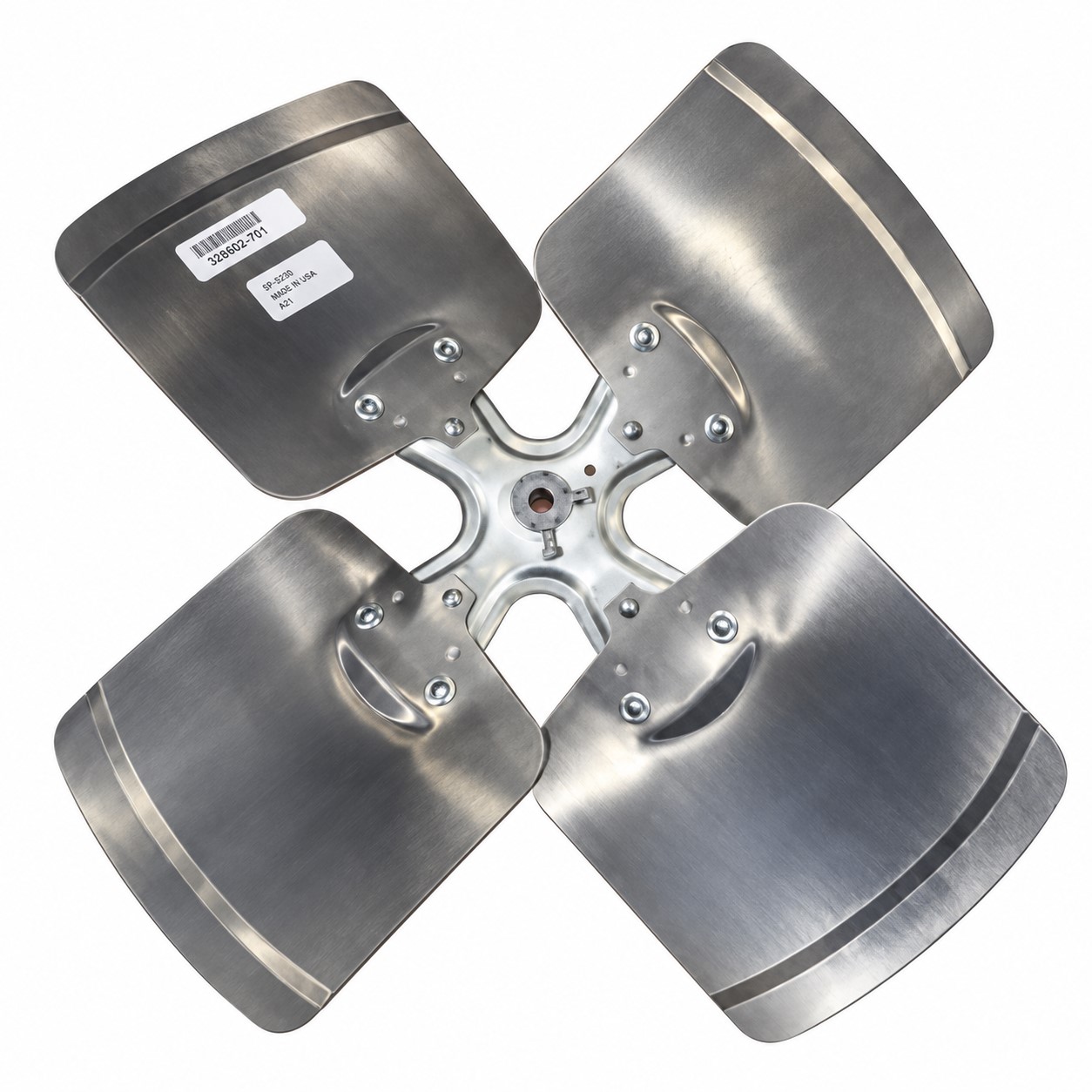 Copeland 083-0115-02 Condenser Fan Blade &frac12;" Bore Clockwise 29&deg; Pitch 4 Blade