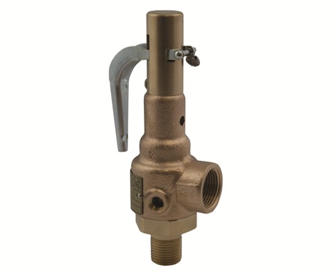 Conbraco 19-KEDA-125 Bronze Safety Valve Brass Trim and Teflon Seat E-Orifice 3/4" Section I Steam 125 psi