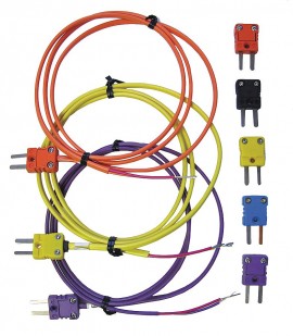 Meriam 9A84 Thermocouple Wiring Kit with Connectors and Simulation Cable