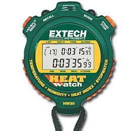 Extech HW30 Humidity/Thermometer Stopwatch