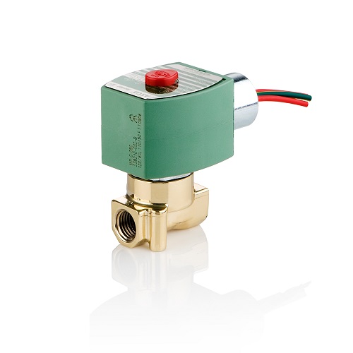 Asco 8263H115-24V Solenoid Valve 3/8" 24V Normally Closed 0-500 PSI Air 0-380 PSI Water