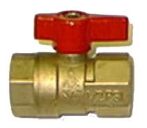 Brass Gas Ball Valves - FIP x FIP 1/2" (Qty: 250)