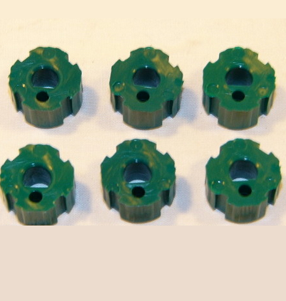 Robertshaw 4590-605 Slip-Fit Dial Knobs Green (Case of 6)