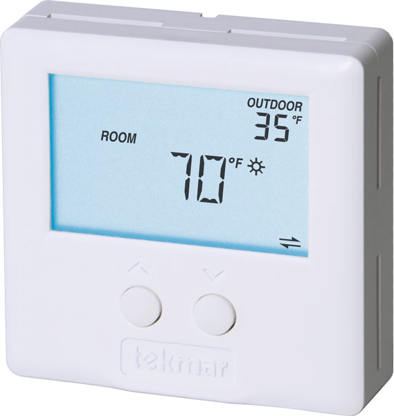 Tekmar 529 Net 2 Thermostat 2-Stage Heat