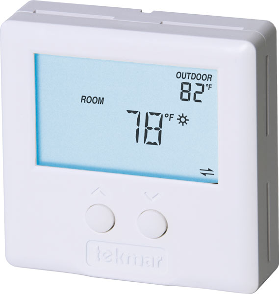 Tekmar 537 Net 4 Thermostat One Stage Heat