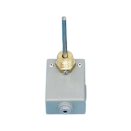 Mamac TE-703-B-12-B-3 Immersion Temperature Sensor 10K Ohm 6" Probe 1/2" NPT Adapter