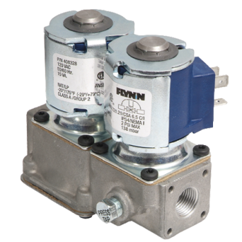 Flynn 408329 Dual Solenoid Gas Valve 3/8" NPT 24V