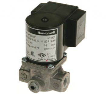 Honeywell V8295A1008 Solenoid Valve 24V Normally Closed 2psi 3/8" NPT