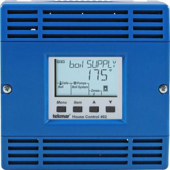 Tekmar 402 House Control TekmarNet for Boiler with DHW & Setpoint for Mixing 4-Zone Valves