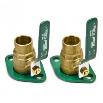 Taco SF-100S 1" Sweat Shutoff Flange Kit