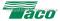Taco 1610C3E1-1-PH 1/3HP 115V 1.5" Flange 4.75" Impeller