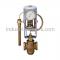 Powers Process 595CD075HC15DN05 Self-Operating Temperature Regulator Valve & Thermal System Assembly Single Seat 3/4" for Heating Copper Capillary 15-ft Fixed Union Non-Indicating Head Assembly