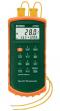 Extech 421502 Dual Input Thermometer with Alarm, Type J/K