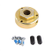 Lau 60765804 Fan Hub 1/2" Bore Hex-Round 2-Set Screw