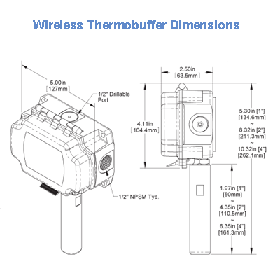 BAPI BA/WT-TB-M304-1-HB-BB-50 Wireless Transmitter